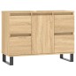 vidaXL Mueble de baño madera de ingeniería roble Sonoma 80x33x60 cm vidaXL Mueble de baño madera de ingeniería roble Sonoma 80x33x60 cm