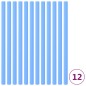 vidaXL Mangas de espuma de poste de cama elástica 12 uds 92,5 cm azul vidaXL Mangas de espuma de poste de cama elástica 12 uds 92,5 cm azul