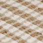 vidaXL Alfombra tejida a mano yute y tela 120x180 cm natural y blanca vidaXL Alfombra tejida a mano yute y tela 120x180 cm natural y blanca