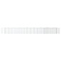 vidaXL Arriate de gaviones forma arco hierro galvanizado 800x100x100cm