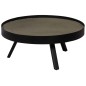 vidaXL Mesa de centro con superficie de hormigón 74x32 cm vidaXL Mesa de centro con superficie de hormigón 74x32 cm