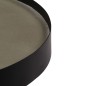 vidaXL Mesa de centro con superficie de hormigón 74x32 cm vidaXL Mesa de centro con superficie de hormigón 74x32 cm