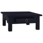 vidaXL Mesa de centro café negro claro madera de caoba 68x68x30 cm vidaXL Mesa de centro café negro claro madera de caoba 68x68x30 cm