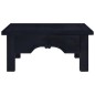 vidaXL Mesa de centro café negro claro madera de caoba 68x68x30 cm vidaXL Mesa de centro café negro claro madera de caoba 68x68x30 cm