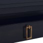 vidaXL Mesa de centro café negro claro madera de caoba 68x68x30 cm vidaXL Mesa de centro café negro claro madera de caoba 68x68x30 cm