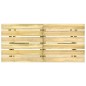 vidaXL Mesa de jardín de madera de pino impregnada 160x73x70 cm vidaXL Mesa de jardín de madera de pino impregnada 160x73x70 cm