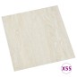 vidaXL Lamas para suelo autoadhesivas 55 piezas PVC 5,11 m² crema vidaXL Lamas para suelo autoadhesivas 55 piezas PVC 5,11 m² crema