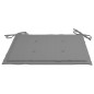vidaXL Sillas de jardín 2 unidades con cojines gris madera de teca vidaXL Sillas de jardín 2 unidades con cojines gris madera de teca