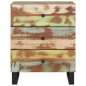 vidaXL Mesita de noche madera reciclada y contrachapada 50x33x62 cm
