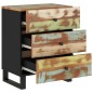 vidaXL Mesita de noche madera reciclada y contrachapada 50x33x62 cm