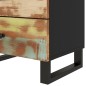 vidaXL Mesita de noche madera reciclada y contrachapada 50x33x62 cm
