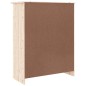 vidaXL Mueble zapatero ALTA madera maciza de pino 77x35x96 cm vidaXL Mueble zapatero ALTA madera maciza de pino 77x35x96 cm