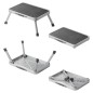 ProPlus Taburete plegable de un escalón de metal 150 kg ProPlus Taburete plegable de un escalón de metal 150 kg