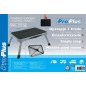 ProPlus Taburete plegable de un escalón de metal 150 kg ProPlus Taburete plegable de un escalón de metal 150 kg