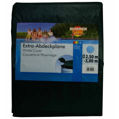 Summer Fun Cubierta de piscina redonda para invierno PVC 250-300 cm