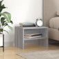 vidaXL Mesita de noche madera contrachapada gris Sonoma 40x30x30 cm vidaXL Mesita de noche madera contrachapada gris Sonoma 40x30x30 cm