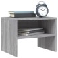 vidaXL Mesita de noche madera contrachapada gris Sonoma 40x30x30 cm vidaXL Mesita de noche madera contrachapada gris Sonoma 40x30x30 cm