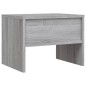 vidaXL Mesita de noche madera contrachapada gris Sonoma 40x30x30 cm vidaXL Mesita de noche madera contrachapada gris Sonoma 40x30x30 cm