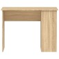 vidaXL Escritorio de madera contrachapada roble Sonoma 100x55x75 cm vidaXL Escritorio de madera contrachapada roble Sonoma 100x55x75 cm