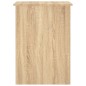 vidaXL Escritorio de madera contrachapada roble Sonoma 100x55x75 cm vidaXL Escritorio de madera contrachapada roble Sonoma 100x55x75 cm
