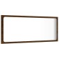 vidaXL Set de muebles baño 2 pzas madera contrachapada marrón roble vidaXL Set de muebles baño 2 pzas madera contrachapada marrón roble