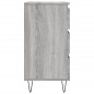 vidaXL Aparador de madera contrachapada gris Sonoma 60x35x70 cm vidaXL Aparador de madera contrachapada gris Sonoma 60x35x70 cm
