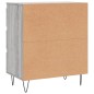 vidaXL Aparador de madera contrachapada gris Sonoma 60x35x70 cm vidaXL Aparador de madera contrachapada gris Sonoma 60x35x70 cm