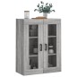 vidaXL Armario de pared gris Sonoma 69,5x34x90 cm vidaXL Armario de pared gris Sonoma 69,5x34x90 cm
