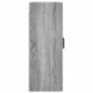 vidaXL Armario de pared gris Sonoma 69,5x34x90 cm vidaXL Armario de pared gris Sonoma 69,5x34x90 cm
