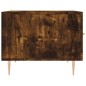 vidaXL Mesa de centro 2 uds madera ingeniería roble ahumado 50x50x40cm vidaXL Mesa de centro 2 uds madera ingeniería roble ahumado 50x50x40cm