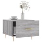 vidaXL Mesas de centro 2 uds madera ingeniería gris Sonoma 50x50x40 cm vidaXL Mesas de centro 2 uds madera ingeniería gris Sonoma 50x50x40 cm