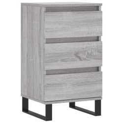 vidaXL Aparador madera de ingeniería gris Sonoma 40x35x70 cm