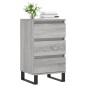 vidaXL Aparador madera de ingeniería gris Sonoma 40x35x70 cm vidaXL Aparador madera de ingeniería gris Sonoma 40x35x70 cm