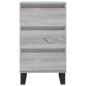 vidaXL Aparador madera de ingeniería gris Sonoma 40x35x70 cm vidaXL Aparador madera de ingeniería gris Sonoma 40x35x70 cm