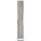 vidaXL Armario de baño madera contrachapada gris Sonoma 30x30x190 cm vidaXL Armario de baño madera contrachapada gris Sonoma 30x30x190 cm