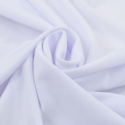 vidaXL Fundas elásticas para mesa 2 uds con falda 180x74 cm blanco