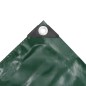 vidaXL Lona 650 g/m² 1,5x6 m verde