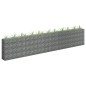 vidaXL Arriate de gaviones de acero galvanizado 450x30x90 cm vidaXL Arriate de gaviones de acero galvanizado 450x30x90 cm