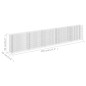 vidaXL Arriate de gaviones de acero galvanizado 450x30x90 cm vidaXL Arriate de gaviones de acero galvanizado 450x30x90 cm