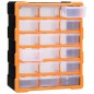 vidaXL Organizador multicajones con 18 cajones intermedios 38x16x47 cm vidaXL Organizador multicajones con 18 cajones intermedios 38x16x47 cm
