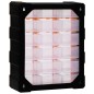 vidaXL Organizador multicajones con 18 cajones intermedios 38x16x47 cm vidaXL Organizador multicajones con 18 cajones intermedios 38x16x47 cm