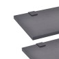 vidaXL Conjunto de muebles de baño con lavabo y grifo 9 piezas negro vidaXL Conjunto de muebles de baño con lavabo y grifo 9 piezas negro