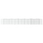 vidaXL Arriate de gaviones forma arco hierro galvanizado 600x50x100cm vidaXL Arriate de gaviones forma arco hierro galvanizado 600x50x100cm