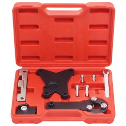 vidaXL Juego de herramientas de ajuste de motor 9 piezas