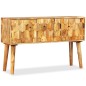vidaXL Aparador de madera de mango maciza 118x35x75 cm vidaXL Aparador de madera de mango maciza 118x35x75 cm