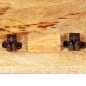 vidaXL Aparador de madera de mango maciza 118x35x75 cm vidaXL Aparador de madera de mango maciza 118x35x75 cm
