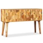 vidaXL Aparador de madera de mango maciza 118x35x75 cm vidaXL Aparador de madera de mango maciza 118x35x75 cm