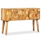 vidaXL Aparador de madera de mango maciza 118x35x75 cm vidaXL Aparador de madera de mango maciza 118x35x75 cm