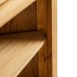 vidaXL Armario de esquina de madera maciza de roble 59x36x180 cm