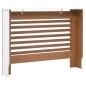 vidaXL Cubierta para radiador MDF blanco 112x19x81,5 cm vidaXL Cubierta para radiador MDF blanco 112x19x81,5 cm